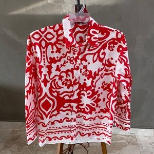 Red long sleeve shirt new